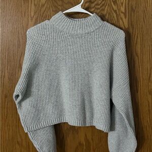 Gray Hollister Sweater
